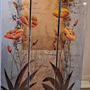 Brand-new still in plastic high quality three panel paint